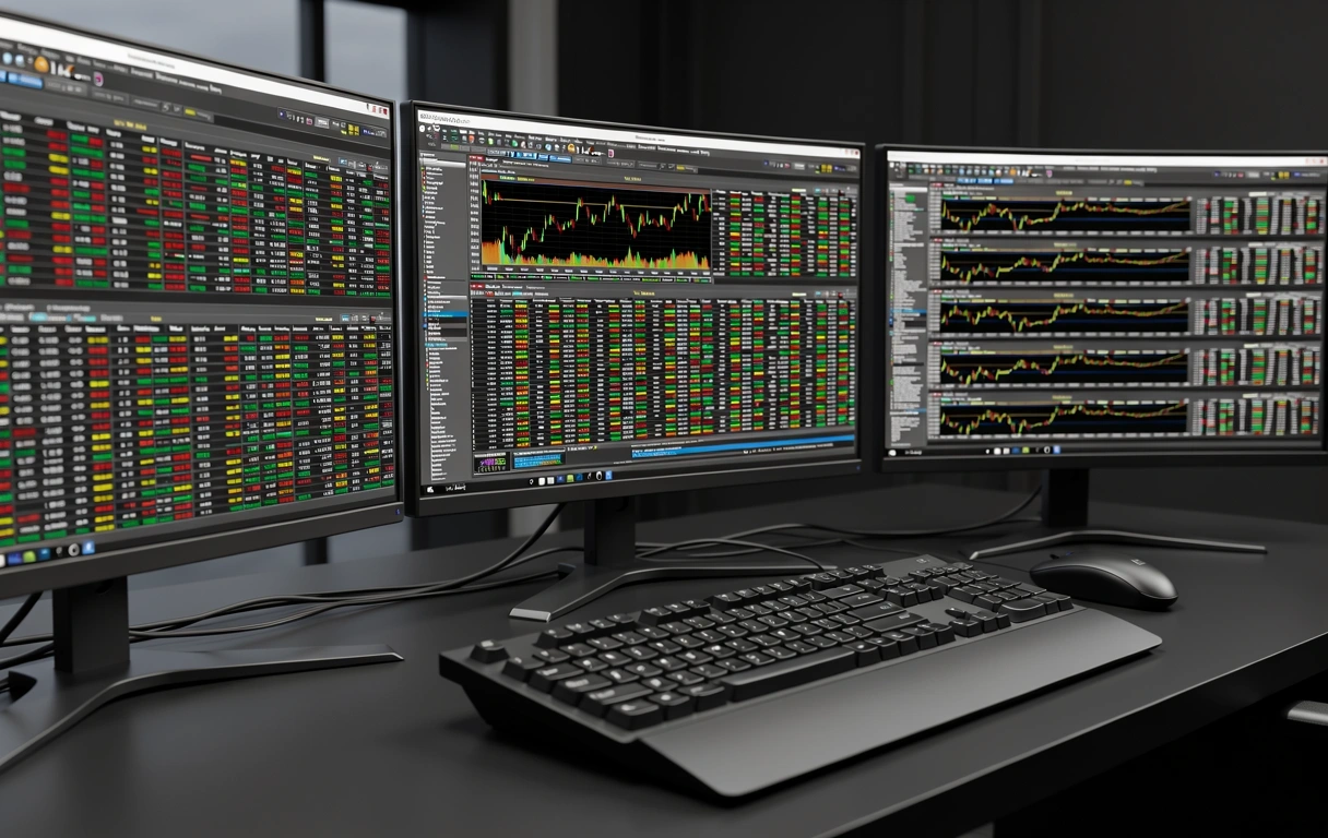 Professional trading analytics station