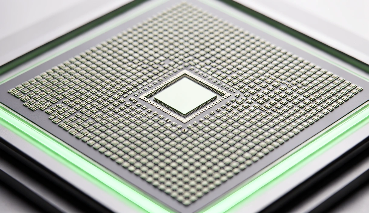 Node processor close up